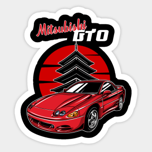 Mitsubishi GTO old Sticker